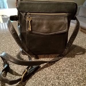 Fossil over the shoulder/crossbody purse